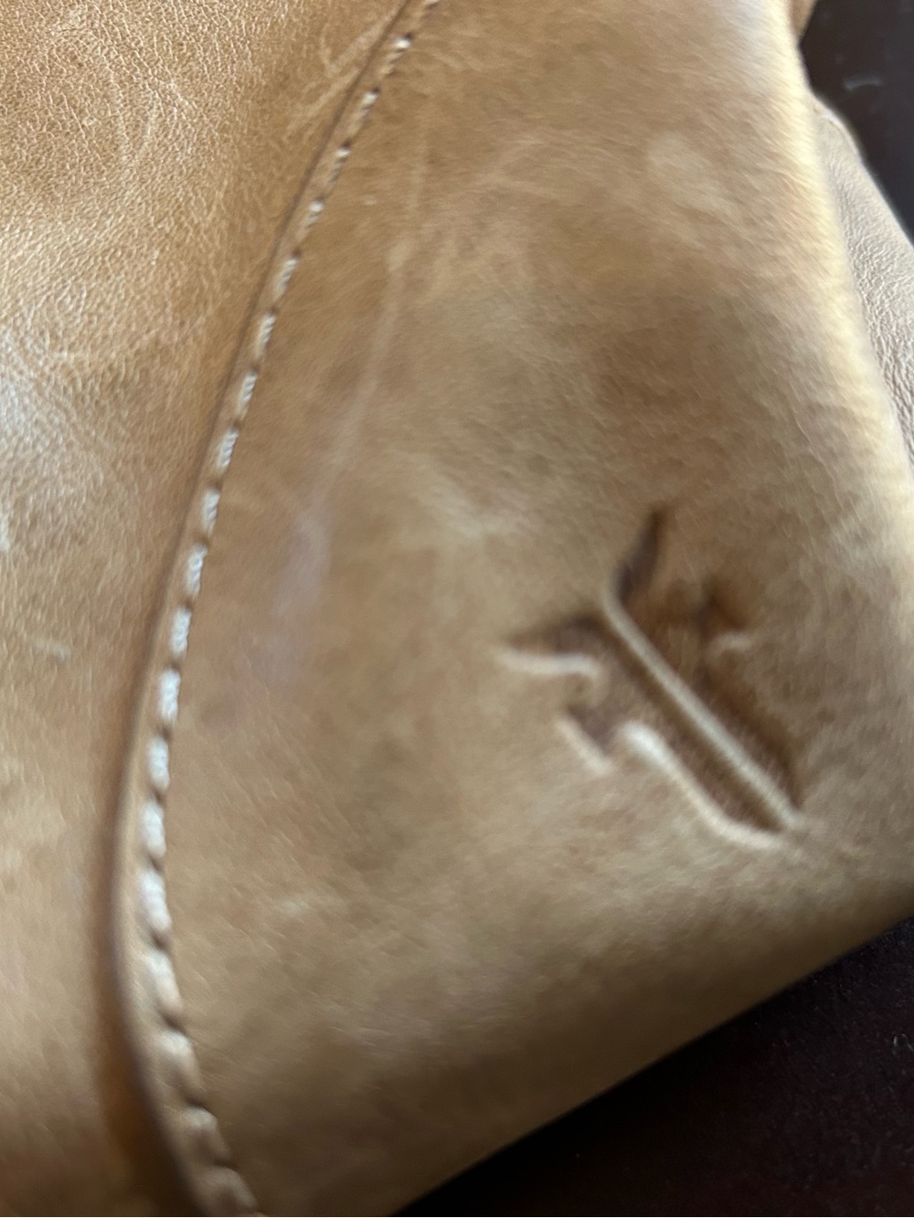 Frye Leather Melissa Shopper Tote Bag - Picture 9 of 9